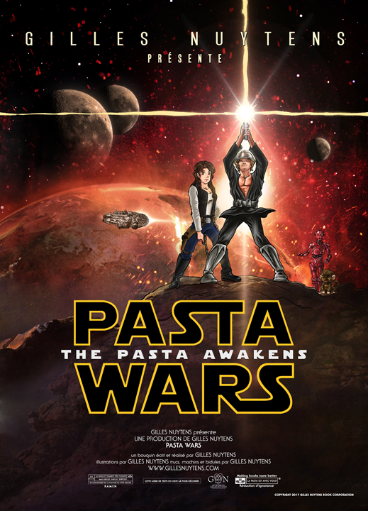 PASTA WARS THE PASTA AWAKENS, a novel written by Gilles Nuytens