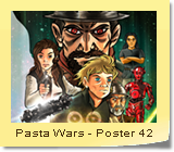 Pasta Wars - Poster 42b - Artwork by Gilles Nuytens